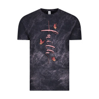 Cloud Black faith cross Vintage Tee - MaliasSmallBusiness