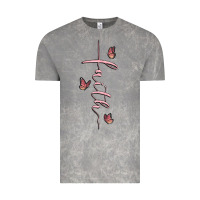 Cloud Rock faith cross Vintage Tee - MaliasSmallBusiness