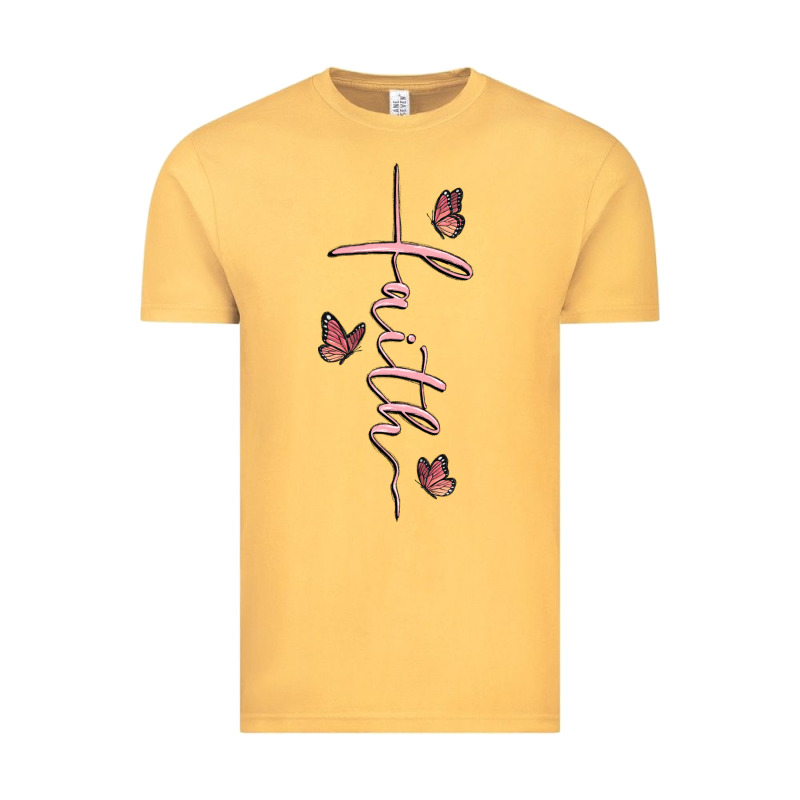 Faith Cross Vintage Tee by MaliasSmallBusiness | Teevron
