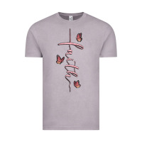 Vintage Zinc faith cross Vintage Tee - MaliasSmallBusiness