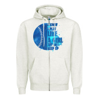 Oatmeal Heather I Know I Play Like A Girl Try To Keep Up Softball Zipper Hoodie - Bettercallsaul