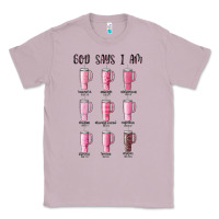 Lilac god says i am bible verse stanley Classic Tee - MaliasSmallBusiness