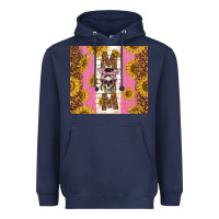 Navy skull mom sunflowers Heavyweight Hoodie - TumblerDesignByShophia