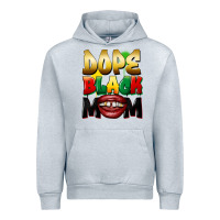 Heather Grey dope black mom Urban Hoodie - FaDigitalArtStudio