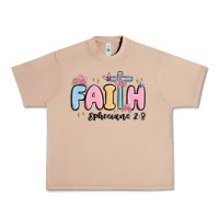 Burro faith ephesians 2 8 Urban Heavy Tee - MaliasSmallBusiness