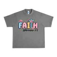 Tornado faith ephesians 2 8 Urban Heavy Tee - MaliasSmallBusiness