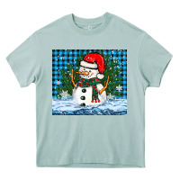 Arona snowy christmas snowman Heavy Core Tee - BarkalooDesign
