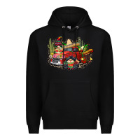 Black cinco de mayo truck Premium Hoodie - CowGirlArtShop