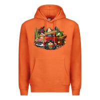 Carrot cinco de mayo truck Premium Hoodie - CowGirlArtShop