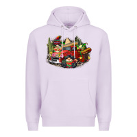 Lilac cinco de mayo truck Premium Hoodie - CowGirlArtShop