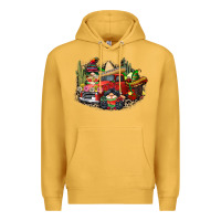 Mustard cinco de mayo truck Premium Hoodie - CowGirlArtShop