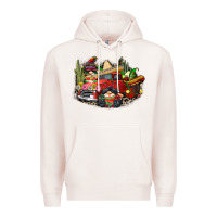 Pale Pink cinco de mayo truck Premium Hoodie - CowGirlArtShop