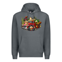Rock cinco de mayo truck Premium Hoodie - CowGirlArtShop