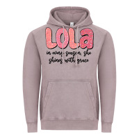 Vintage Zinc lola in every season, she shines with grace Vintage Hoodie - MaliasSmallBusiness