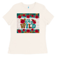 Bone stay wild Ladies Tee - HRA Design Shop