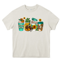 Cream arizona coffee cups Heavy Core Tee - AdoDesignShop