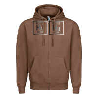 Chestnut Hustle Harder Neon Zipper Hoodie - Bettercallsaul