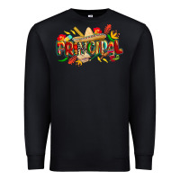 Black cinco de mayo principal Premium Sweatshirt - CowGirlArtShop
