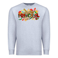 Heather Grey cinco de mayo principal Premium Sweatshirt - CowGirlArtShop