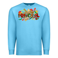 Ocean Blue cinco de mayo principal Premium Sweatshirt - CowGirlArtShop