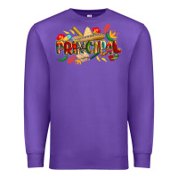 Purple cinco de mayo principal Premium Sweatshirt - CowGirlArtShop