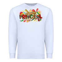 White cinco de mayo principal Premium Sweatshirt - CowGirlArtShop