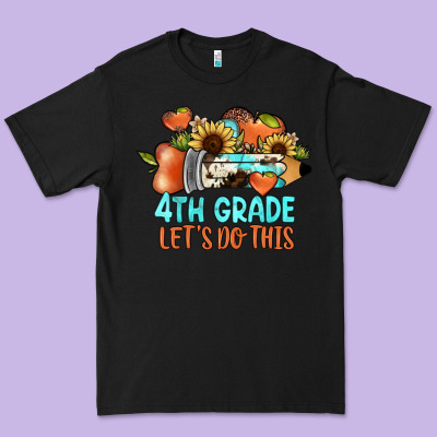 4th Grade Let's Do This Premium Tee Designed By Jahusdesignshop