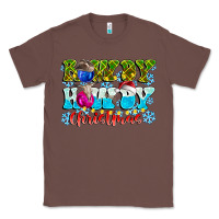 Chestnut Rowdy Howdy Christmas Classic Tee - CowhideDigitalArt