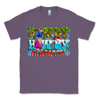 Lavender Rowdy Howdy Christmas Classic Tee - CowhideDigitalArt