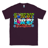 Plum Rowdy Howdy Christmas Classic Tee - CowhideDigitalArt