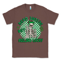 Chestnut dead inside but feeling lucky Classic Tee - MaliasSmallBusiness