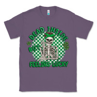 Lavender dead inside but feeling lucky Classic Tee - MaliasSmallBusiness
