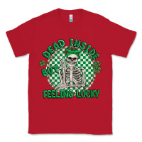 Red dead inside but feeling lucky Classic Tee - MaliasSmallBusiness