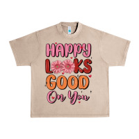 French Oak happy looks good on you Urban Heavy Tee - MaliasSmallBusiness