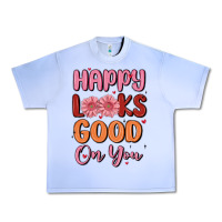 Grape Ice happy looks good on you Urban Heavy Tee - MaliasSmallBusiness