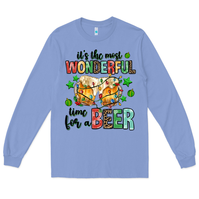 Its The Most Wonderful Time For A Year Long Sleeve Tee by MaliasSmallBusiness | Teevron