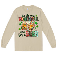 Mushroom its the most wonderful time for a year Long Sleeve Tee - MaliasSmallBusiness