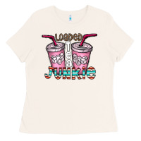 Bone loaded tea junkie Ladies Tee - CowhideDigitalArt
