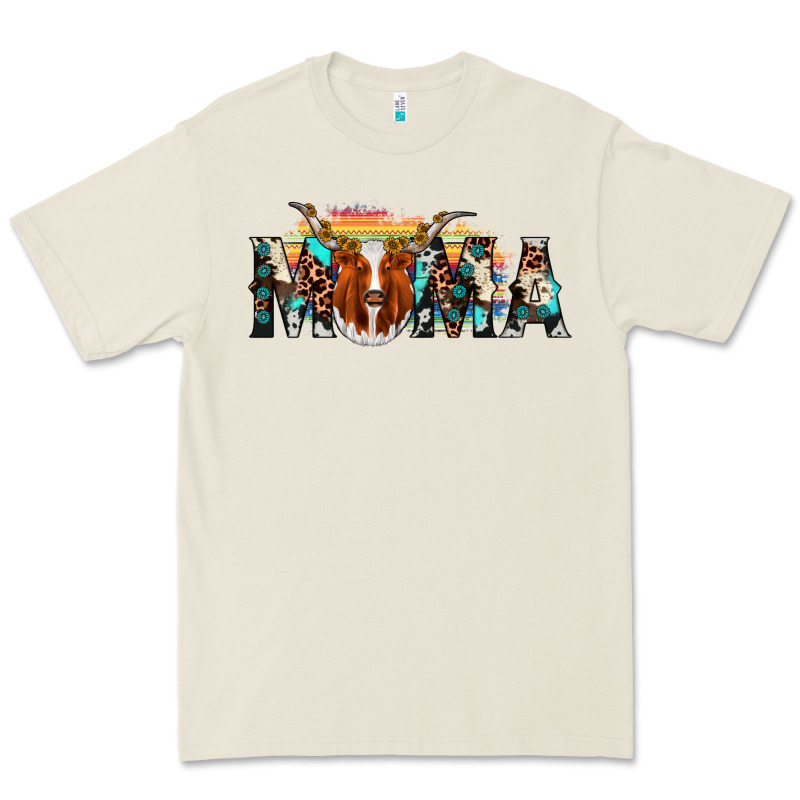 Longhorn Mama Premium Tee by AdoDesignShop | Teevron