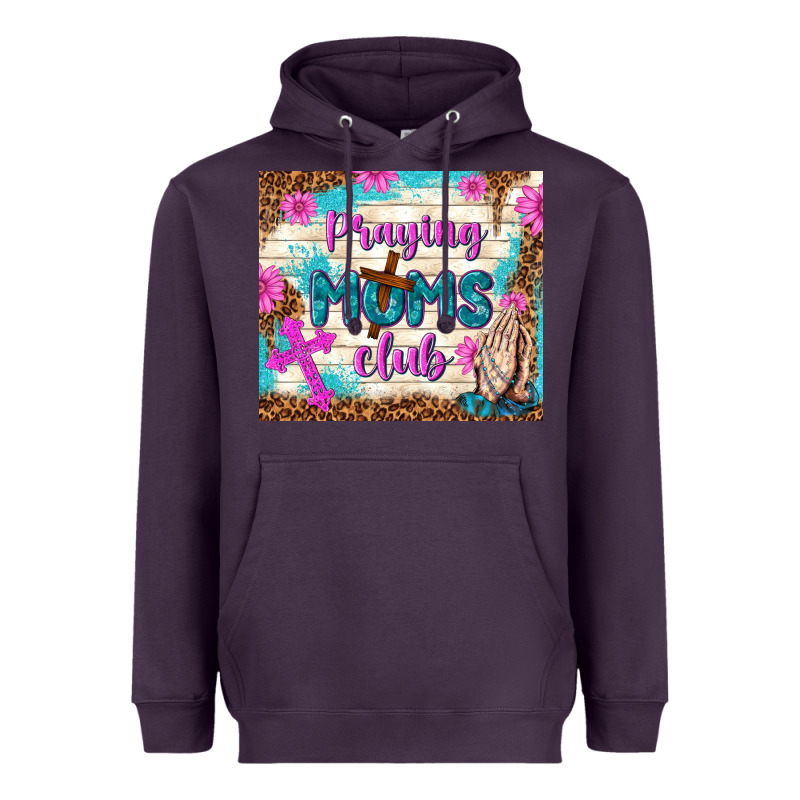 Praying Moms Club Heavyweight Hoodie by TumblerDesignByShophia | Teevron