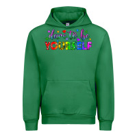 Emerald Western Dare To Be Yourself LGBTQ Urban Hoodie - BundleAndBundleShop