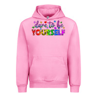 Fuchsia Pink Western Dare To Be Yourself LGBTQ Urban Hoodie - BundleAndBundleShop