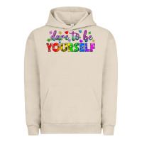 Pigment French Oak Western Dare To Be Yourself LGBTQ Urban Hoodie - BundleAndBundleShop