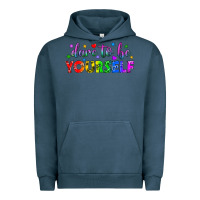 Pigment Midnight Navy Western Dare To Be Yourself LGBTQ Urban Hoodie - BundleAndBundleShop
