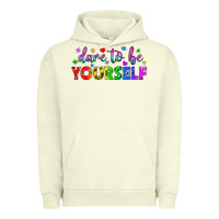 Pigment Pistachio Western Dare To Be Yourself LGBTQ Urban Hoodie - BundleAndBundleShop