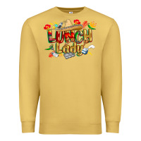 Antique Gold cinco de mayo lunch lady Premium Sweatshirt - CowGirlArtShop