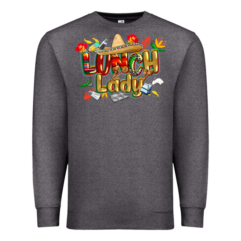 Cinco De Mayo Lunch Lady Premium Sweatshirt by CowGirlArtShop | Teevron