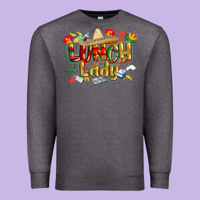 Cinco De Mayo Lunch Lady Premium Sweatshirt Designed By Cowgirlartshop