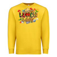 Lemon cinco de mayo lunch lady Premium Sweatshirt - CowGirlArtShop