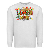 Oatmeal Heather cinco de mayo lunch lady Premium Sweatshirt - CowGirlArtShop